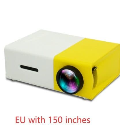 image-Portable Projector 3D Hd Led Home Theater Cinema HDMI-compatible Usb Audio Projector Yg300 Mini Projector