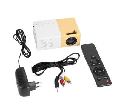 image-Portable Projector 3D Hd Led Home Theater Cinema HDMI-compatible Usb Audio Projector Yg300 Mini Projector