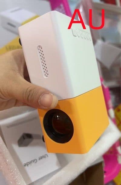 image-Portable Projector 3D Hd Led Home Theater Cinema HDMI-compatible Usb Audio Projector Yg300 Mini Projector