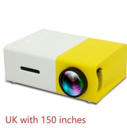 image-Portable Projector 3D Hd Led Home Theater Cinema HDMI-compatible Usb Audio Projector Yg300 Mini Projector