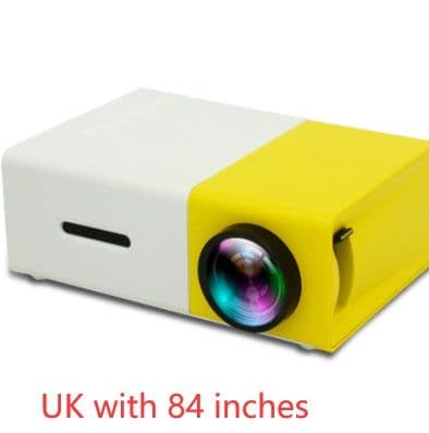 image-Portable Projector 3D Hd Led Home Theater Cinema HDMI-compatible Usb Audio Projector Yg300 Mini Projector