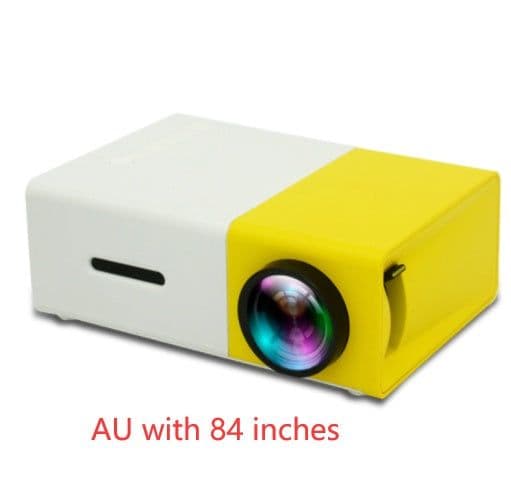 image-Portable Projector 3D Hd Led Home Theater Cinema HDMI-compatible Usb Audio Projector Yg300 Mini Projector