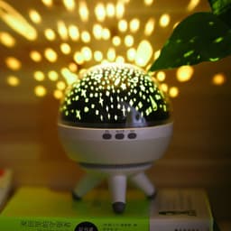 image-Rotating starlight projection lamp