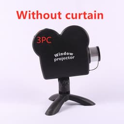 image-Halloween Christmas Laser Projector 12 Movies Disco Light Mini Window Home Theater Projector Indoor Outdoor Projector