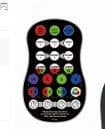 image-New LED Stage Light Laser Projector Disco Lamp With Voice Control Sound Party Lights For Home DJ Laser Show Party Lamp