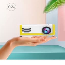 image-Mini Projector Support 1080P YG300 Portable LED Projector Home Theatre Video Beamer For Mobile Phone