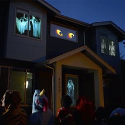 image-Window LED Lights Display Laser Halloween Home DJ Show Lights Christmas Spotlight Projector Movie Party Lights
