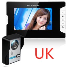 image-Shanyi Shida practical 7-inch high-definition LCD night vision waterproof adjustable angle video doorbell