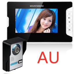 image-Shanyi Shida practical 7-inch high-definition LCD night vision waterproof adjustable angle video doorbell