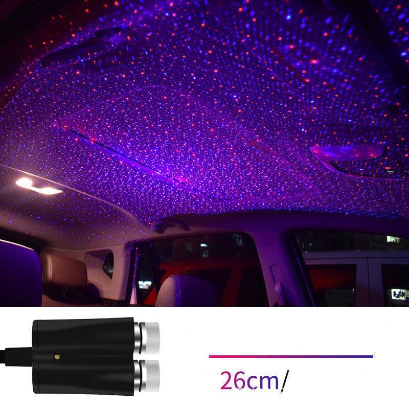 image-Star Light Projector Party Lights USB LED Light Interior Lighting LED Interior Car Lights Starry Sky Galaxy Night Lights