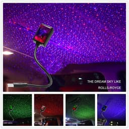 image-Star Light Projector Party Lights USB LED Light Interior Lighting LED Interior Car Lights Starry Sky Galaxy Night Lights