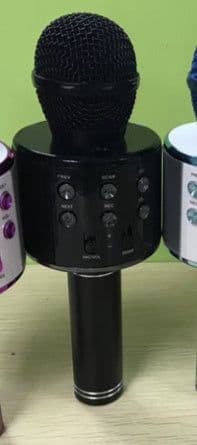 image-Wireless Microphone Portable Bluetooth Mini Home Ktv For Music Playing Singing Speaker Player