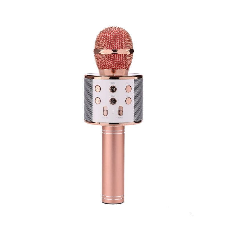 image-Wireless Microphone Portable Bluetooth Mini Home Ktv For Music Playing Singing Speaker Player