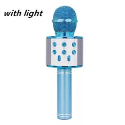 image-Wireless Microphone Portable Bluetooth Mini Home Ktv For Music Playing Singing Speaker Player