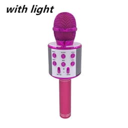 image-Wireless Microphone Portable Bluetooth Mini Home Ktv For Music Playing Singing Speaker Player