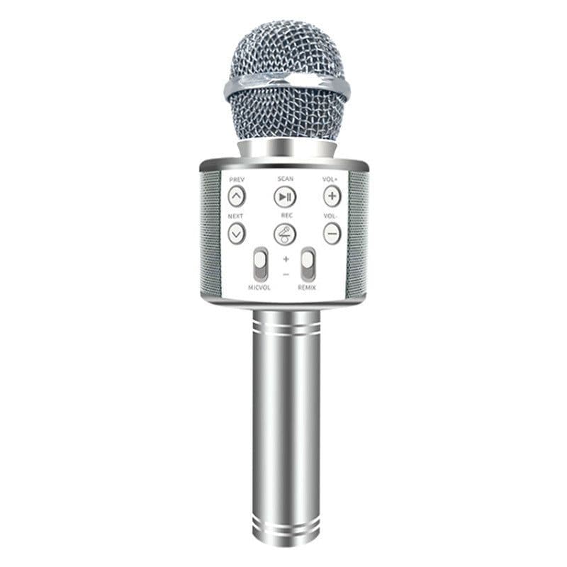 image-Wireless Microphone Portable Bluetooth Mini Home Ktv For Music Playing Singing Speaker Player