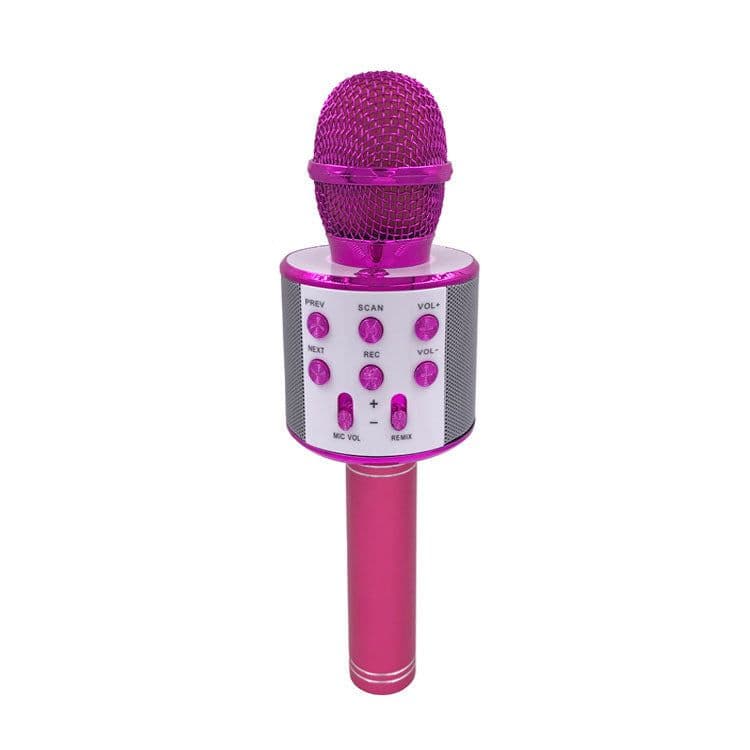 image-Wireless Microphone Portable Bluetooth Mini Home Ktv For Music Playing Singing Speaker Player