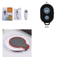 image-New Wireless Charging Dock Charger Crystal Round Charging Pad With Receiver For A-pple For Sanxing