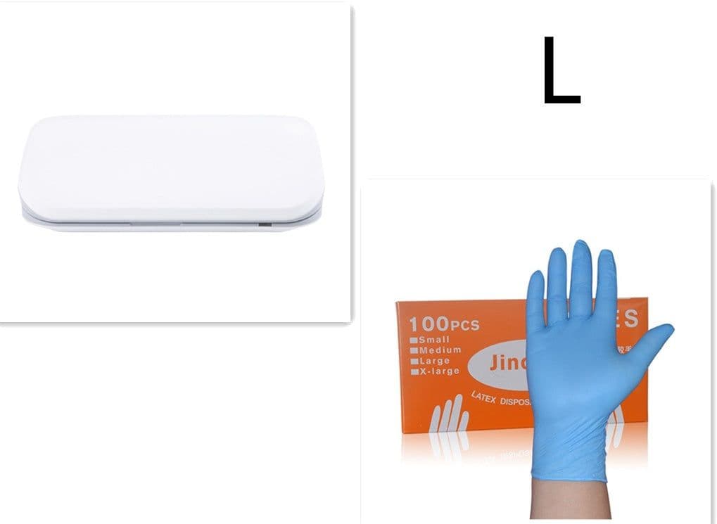 image-New 5V Double UV Phone Sterilizer Box Jewelry Phones Cleaner Personal Sanitizer Disinfection Box with Aromatherapy