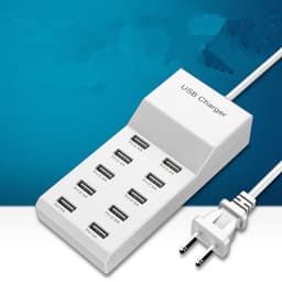 image-5V2a Charger USB multi port mobile phone charger