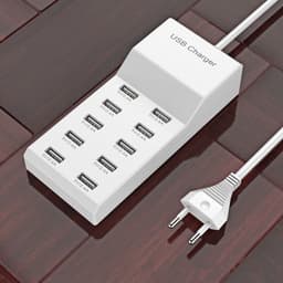 image-5V2a Charger USB multi port mobile phone charger