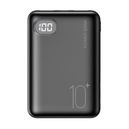 image-10000mAh two usb digital display power bank