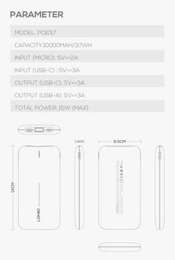 image-Austenitic Stainless Steel Large Capacity Power Bank