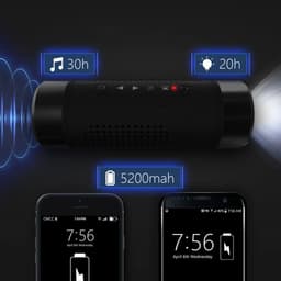 image-Smart Outdoor Speaker Multi-function Power Bank