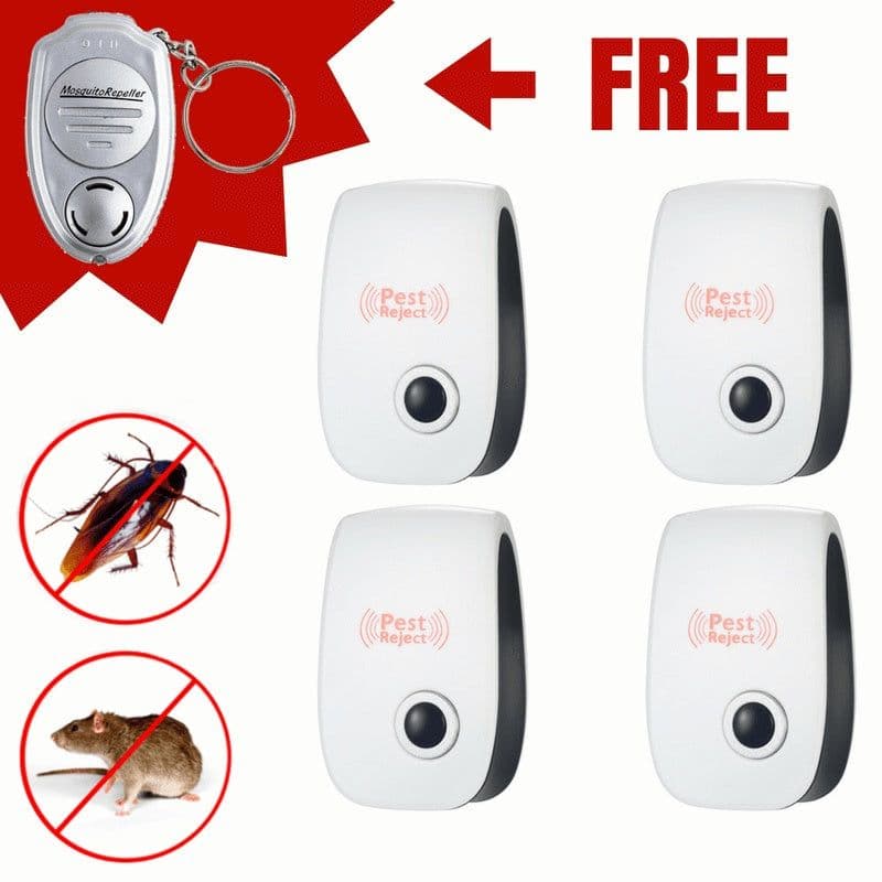 image-Electronic Ultrasonic Healthy Rechargeble Anti Mosquito Insect Pest Reject Mouse Repellent Repeller Practical Home EUUS Plug