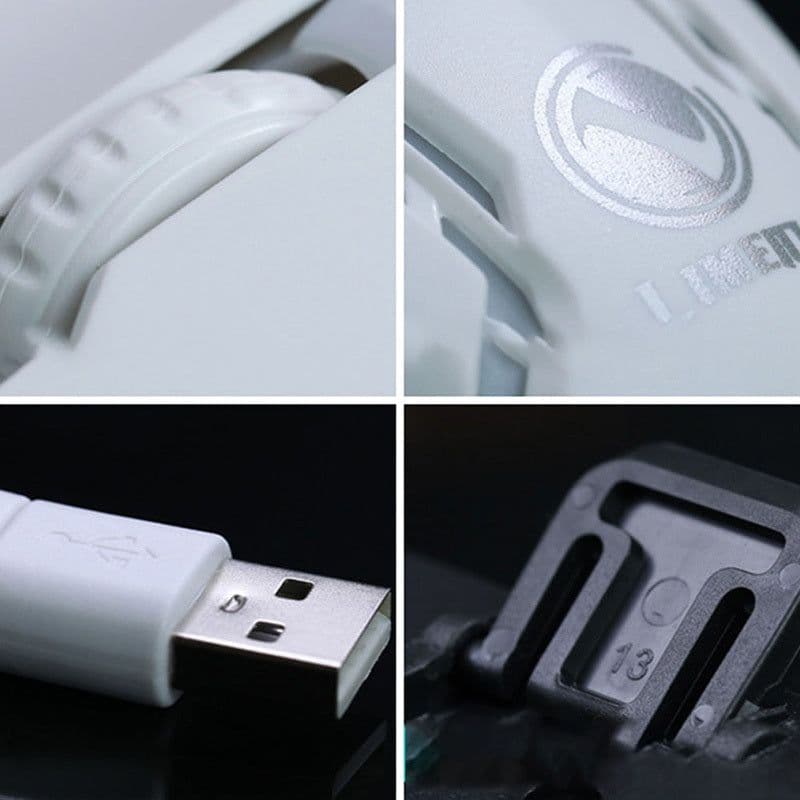 image-GTX300 Gaming CF LOL Gaming Keyboard Mouse Glowing Set
