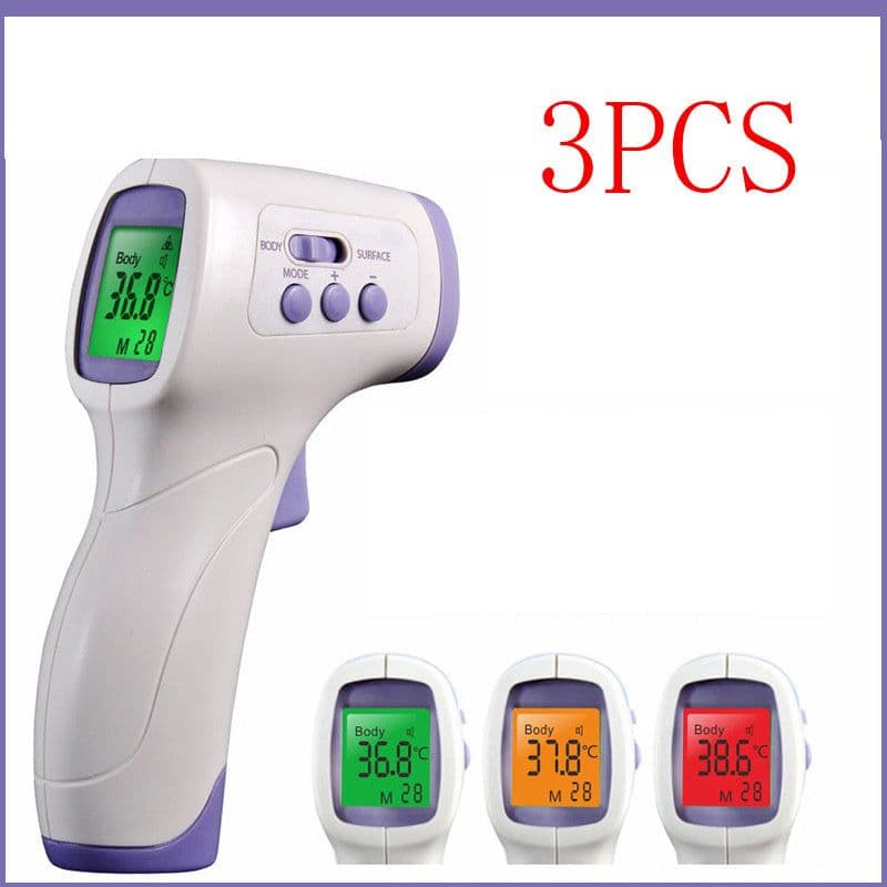 image-Infrared Thermometer Gun Non-Contact Digital IR Thermal Camera