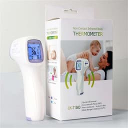 image-Infrared Thermometer Gun Non-Contact Digital IR Thermal Camera