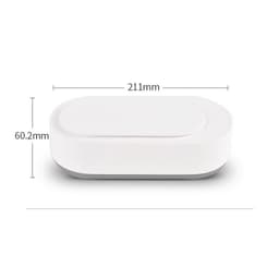 image-Clean Ultrasonic Cleaner Portable 45000Hz High-Frequency Vibration Cleaning Machine Jewelry Glasses Watch Cleaning