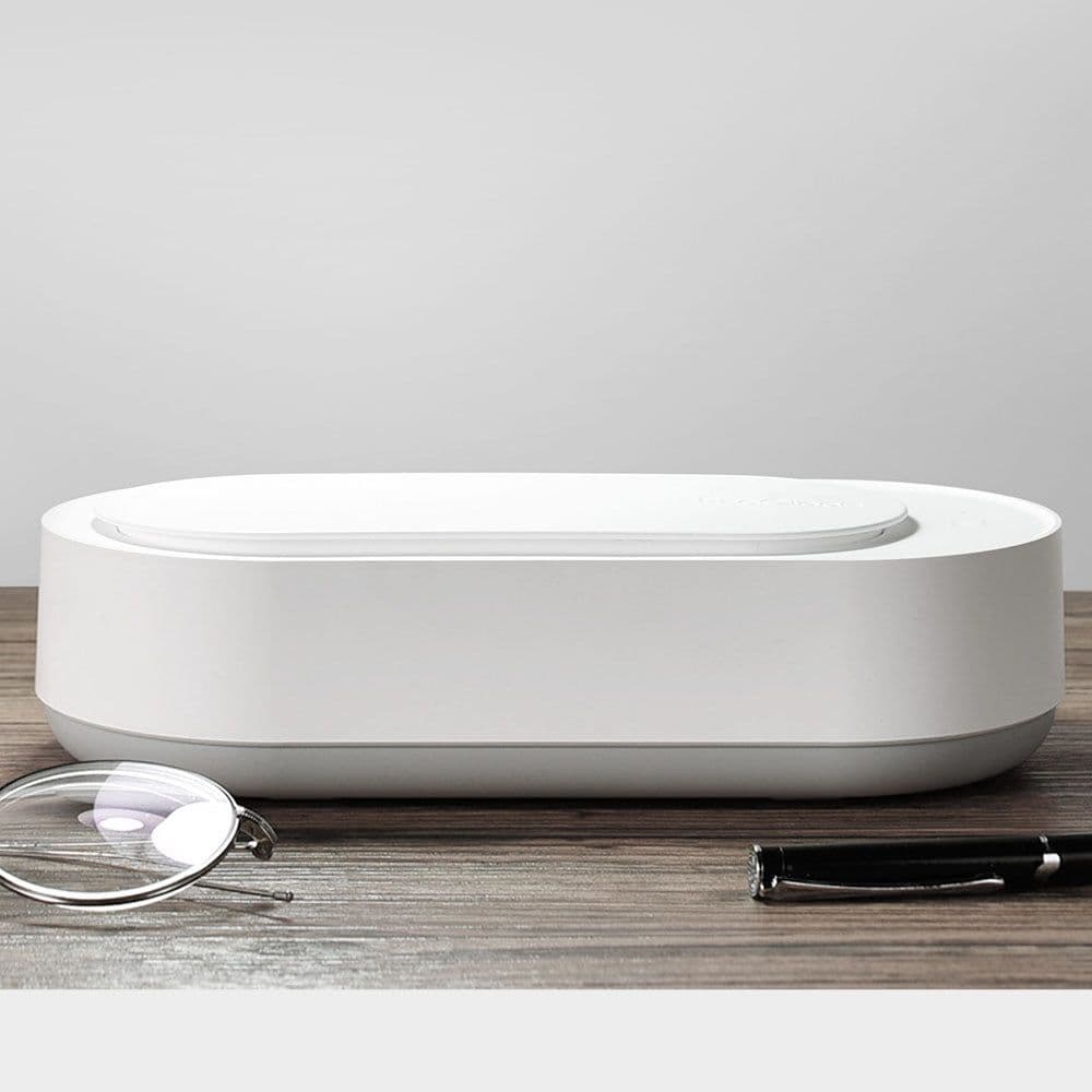image-Clean Ultrasonic Cleaner Portable 45000Hz High-Frequency Vibration Cleaning Machine Jewelry Glasses Watch Cleaning