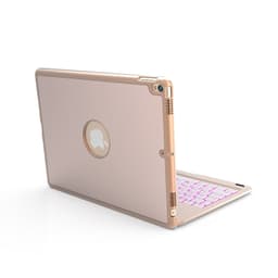 image-Compatible with Apple, Ipad pro10.5 tablet Bluetooth keyboard metal backlit keyboard case