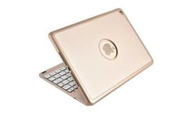 image-Compatible with Apple, Ipad pro10.5 tablet Bluetooth keyboard metal backlit keyboard case