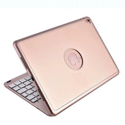 image-Compatible with Apple, Ipad pro10.5 tablet Bluetooth keyboard metal backlit keyboard case