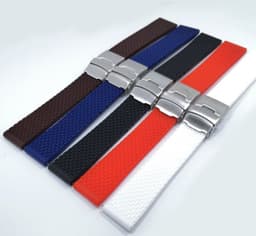 image-Silicone watch strap