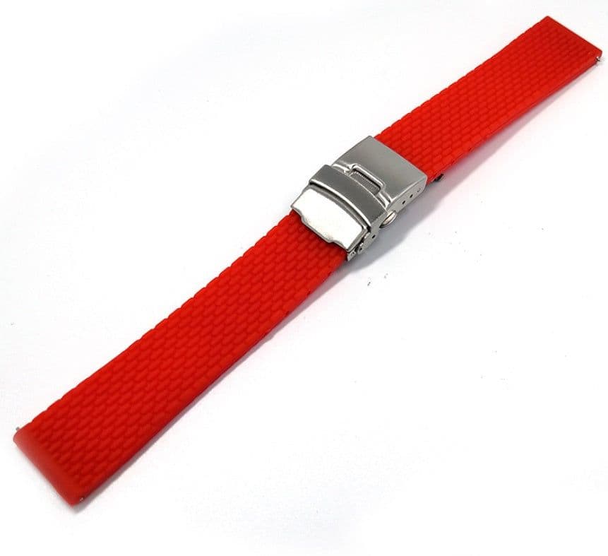 image-Silicone watch strap