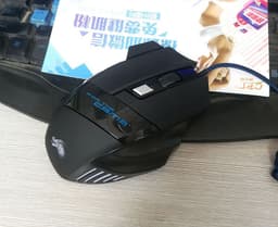image-Wired Gaming Mouse 5500DPI 7-Color LED Backlight Optical Mouse Gamer USB 7 Buttons PC Gamer Computer Laptop Desktop Mice