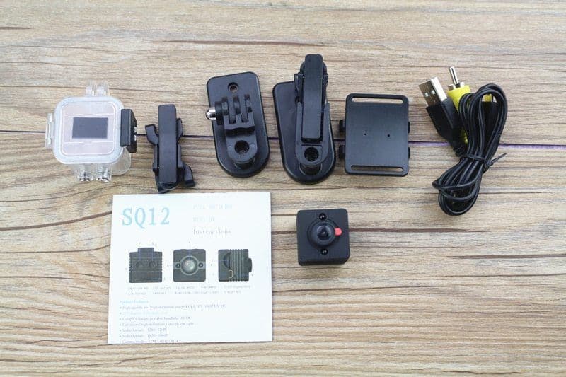 image-SQ12 Mini Camera HD 1080P Waterproof Night Vision Mini Camcorder Motion Detectiom Video Recorder Action Camera pk SQ8 SQ9 Kamera