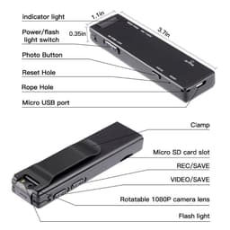 image-A3 metal strong magnetic digital recorder