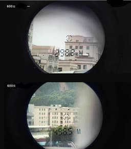 image-Telescope Range Finder 600 Meters 1000 Meters1500 Meters Handheld Outdoor Range Finder
