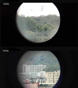 image-Telescope Range Finder 600 Meters 1000 Meters1500 Meters Handheld Outdoor Range Finder