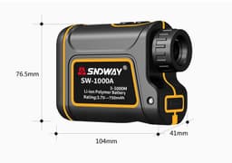 image-Telescope Range Finder 600 Meters 1000 Meters1500 Meters Handheld Outdoor Range Finder