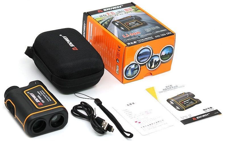 image-Telescope Range Finder 600 Meters 1000 Meters1500 Meters Handheld Outdoor Range Finder
