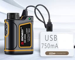 image-Telescope Range Finder 600 Meters 1000 Meters1500 Meters Handheld Outdoor Range Finder