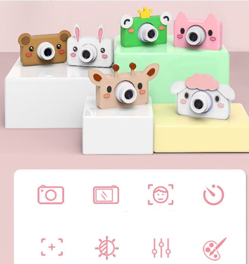 image-Children's camera super cute Kaqiutong fifth generation children's day gift