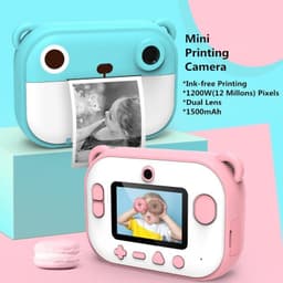 image-Cartoon mini children camera