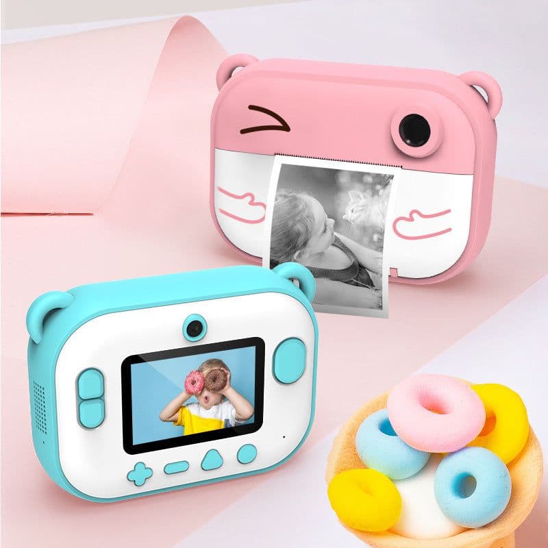image-Cartoon mini children camera
